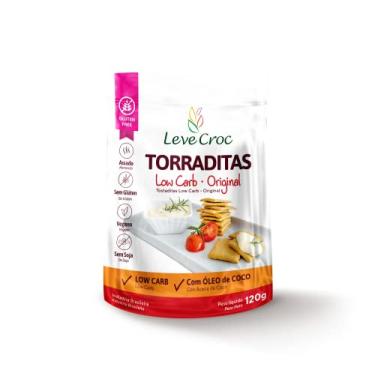 Imagem de Torraditas Low Carb Sem Glúten Original 120g - Leve Croc