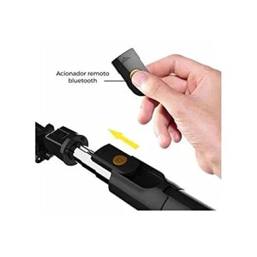 Imagem de Suporte Multifuncional Tripe e Pau de Selfie Controle Disparador -