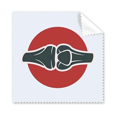 Imagem de Juntas de perna para ilustração do corpo humano, óculos, pano de limpeza, limpador de tela, 5 peças, presente