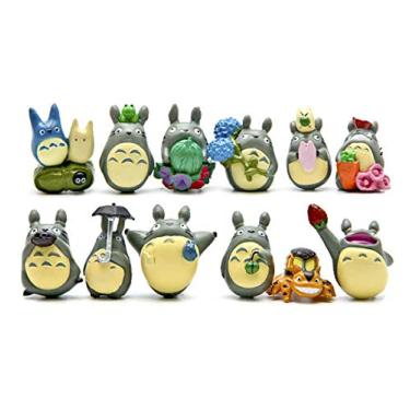 Imagem de Boneco Action Figure - Meu Vizinho Totoro - Kit Com 12 Miniaturas Colecionáveis