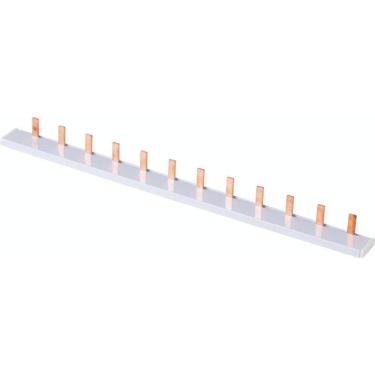 Imagem de Barramento Norma Din 2 Fases 12 Polos Tipo Pente / Pino