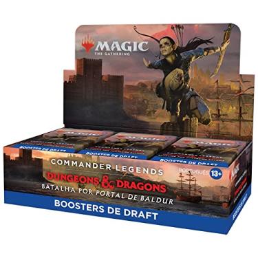 Imagem de Magic The Gathering - Caixa de Boosters de Draft de Commander Legends: Batalha pelo Portal de Baldur | 24 boosters (480 cards de, Multicolor