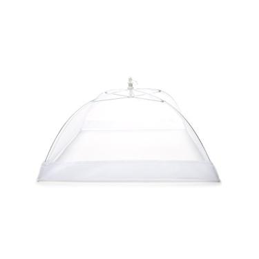 Imagem de Fox Run Guarda-chuva gigante quadrado para alimentos, 45,72 cm quadrados, branco