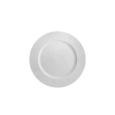 Imagem de Sousplat De Plástico Couro Off White 33cm Lyor Off White No Voltagev