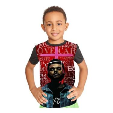 Imagem de Camiseta Infantil The Weeknd Full Print Ref:948 - Smoke