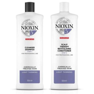Imagem de Nioxin Hair System 5 Shampoo + Condicionador 1000ml - Wella