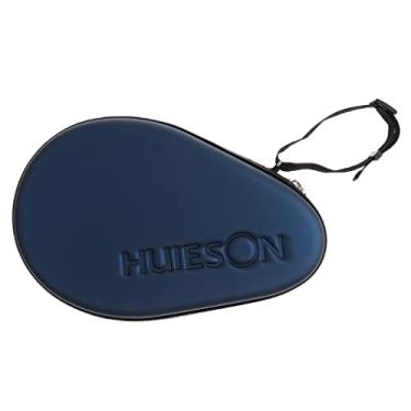 Imagem de Menolana Capa Rígida Para Raquete De Tênis De Mesa Profissional - Taco Pong - Azul Escuro - 28 x 18 x 5 cm