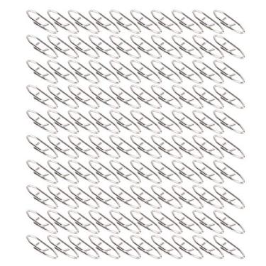 Imagem de Clipes de força de pesca, 100 peças de aço inoxidável de troca rápida de encaixes, clipes de velocidade de pesca para água salgada doce caiaque à deriva de pesca costeira ferramentas e acessórios de pesca