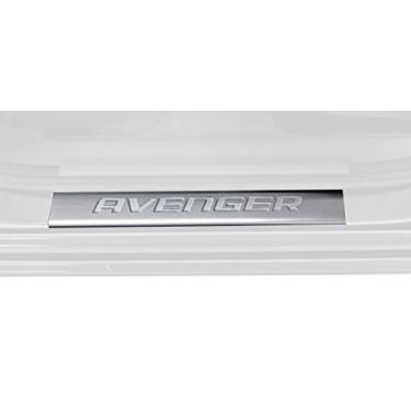 Imagem de Mopar 82210460 Protetor de soleira de porta de aço inoxidável, conjunto com 4