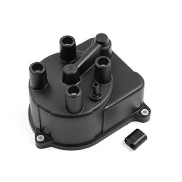 Imagem de uxcell 30102-P54-006 Tampa do distribuidor do sistema de ignição automotiva para Honda Civic 1995-2000 Accord 1998-2002 CR-V 1997-2001 Del Sol 1995-1997 DC12V