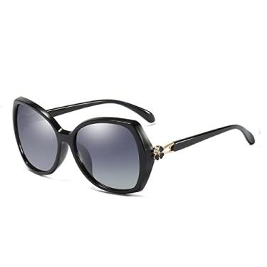 Imagem de Óculos de sol femininos de luxo polarizados moda feminina superdimensionados óculos de sol femininos elegantes óculos de sol, 1, tamanho único