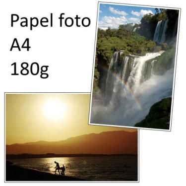 Imagem de Papel Glossy Fotográfico Photo Paper A4 180G 100 Folhas - Aztec