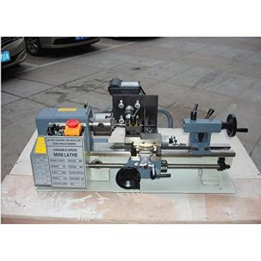 Imagem de GOWE Mini máquina de torno 2K4 para máquina giratória doméstica