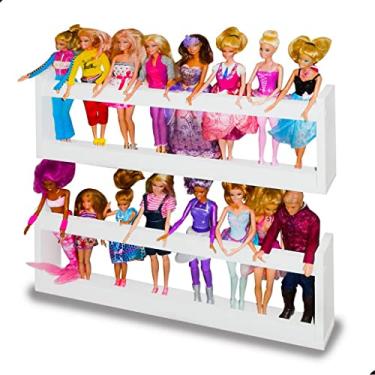 Imagem de Prateleira para bonecas Barbie e brinquedos tamanho grande