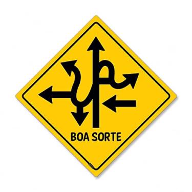 Imagem de Placa Decorativa 30x30 - Boa Sorte