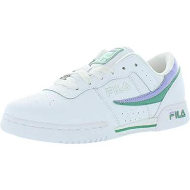 Imagem de Tênis masculino Fila original Fitness, White / Pastel Lilac / Feldspar, 8
