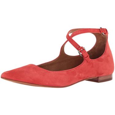 Imagem de FRYE Sapatilha feminina Sienna Cross Ballet, Calçados Sapatilhas, Coral, 5.5