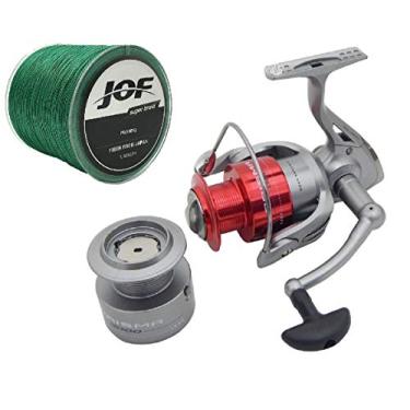 Imagem de Molinete Pesca Marine Sports Prisma 5000 + Linha Multi 500 Metros