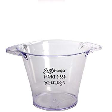 Imagem de Balde de Gelo Personalizado Chance de Ser Cerveja