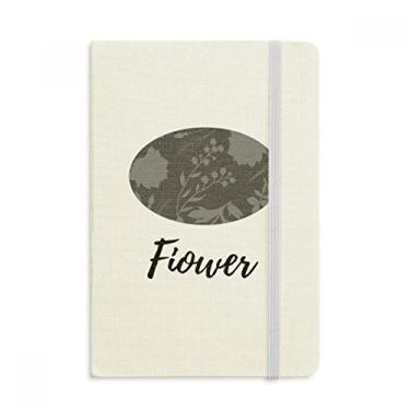 Imagem de Botany Caderno com estampa de arte abstrata oficial de tecido capa dura diário clássico