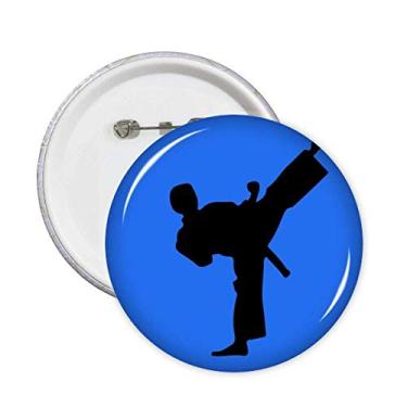 Imagem de Emblema japonês Taekwondo para decoração de 5 peças