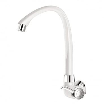 Imagem de Torneira Tigre de Parede Linea Pia Móvel Branca Cromada