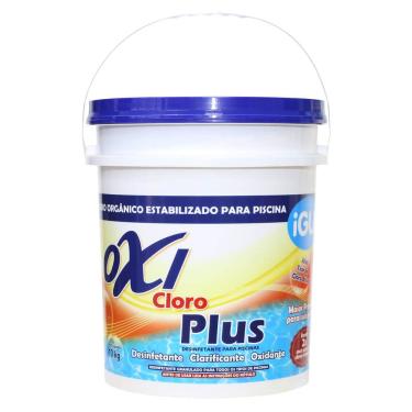 Imagem de Oxi Cloro Plus - Puro 56% Ativo Para Piscina - Balde de 10 Kg - iGUi