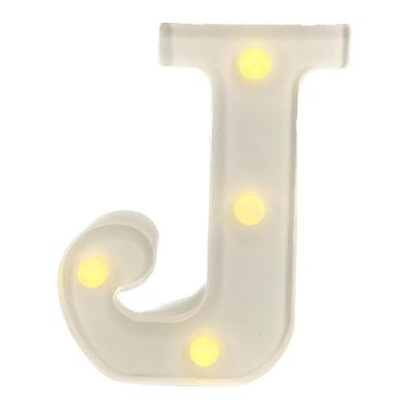 Imagem de Luminaria PEQUENA com led - Letras (J)