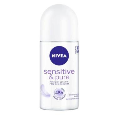 Imagem de Nivea Sensitive Pure Desodorante Rollon Feminino 50ml