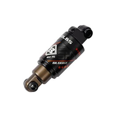Imagem de Amortecedor de mola de ó de bicicleta Mountain bike amortecedor traseiro liga de alumínio MTB suspensão traseira com parafusos kit 125mm (4.9'') x 18mm