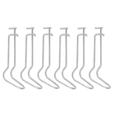 Imagem de Conector de gaiolas de plantas, clipe de mola de suporte de plantas braçadeira de fixação de aço inoxidável para estufa de jardim 30 peças (Φ11 mm)