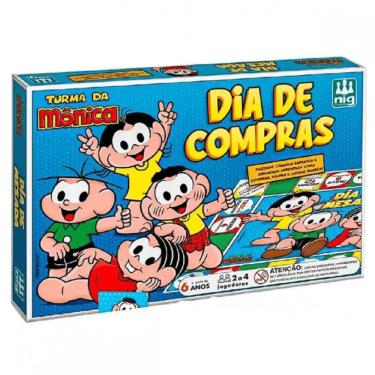 Imagem de Jogo Dia De Compras Turma Da Mônica 0760 - Nig Brinquedos
