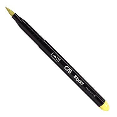 Imagem de Caneta Ponta Pincel Aquarelável Cis Brush Amarelo Claro 26