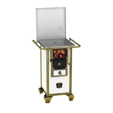 Imagem de Fogao a Lenha Venax n 00 Imperador Vitreo Branco