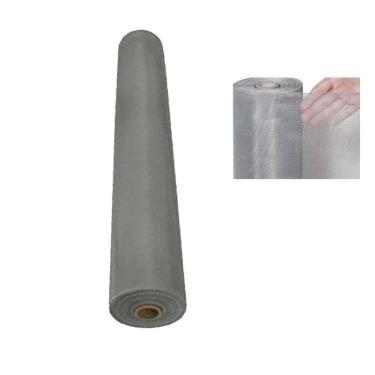 Imagem de Tela Mosquiteiro Inseto Pernilongo Porta Janela Rolo 25 Metros Mosca Casa Jardim Varanda Segurança