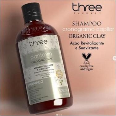Imagem de Shampoo Revitalizante Suavizante Pantovin Organic 500 Ml - Three Thera