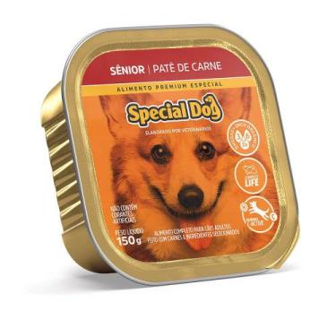 Imagem de Patê Special Dog Para Cães Sênior Sabor Carne 150G