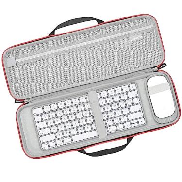 Imagem de RLSOCO Estojo de transporte para teclado Apple Magic (teclado numérico) e para Apple Magic Keyboard e Magic Mouse (apenas capa)