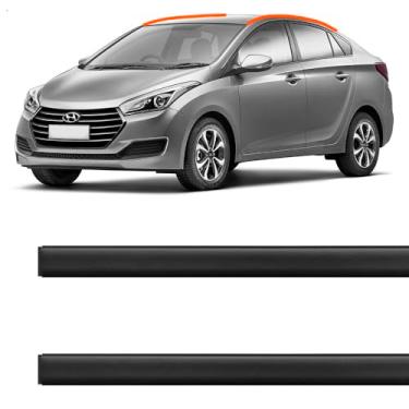 Imagem de Par Friso De Teto Borracha Hb20 Sedan 2013 Até 2019