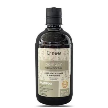 Imagem de Shampoo Revitalizante Pantovin Organic Clay 500 Ml - Three Therapy