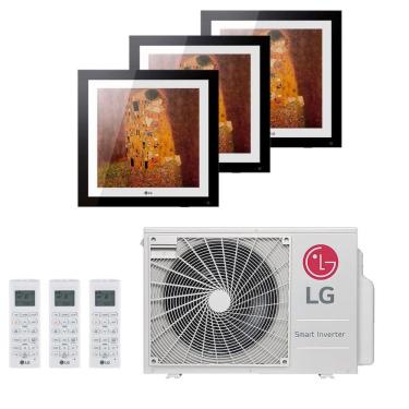 Imagem de Ar-Condicionado Multi Split Inverter LG 21.000 (2x Evaporadora Artcool Gallery 9.000 + 1x Evap Artcool Gallery 12.000) Quente/Frio 220V