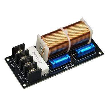 Imagem de Subwoofer de 3 vias Crossover graves passivos HIFI divisor de frequência do alto-falante DIY 350W 12dB/oct 5N indutor de baixa resistência interna de cobre puro