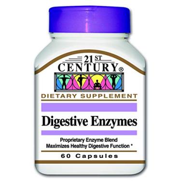 Imagem de Enzimas Digestivas Digestive Enzymes 60 Capsulas 21st Century