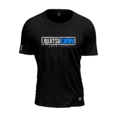 Imagem de Camiseta Personalizada Jiu Jitsu Blue Shap Life-Unissex