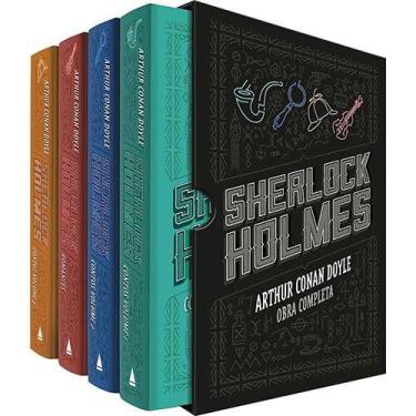 Imagem de Box Sherlock Holmes - Obra Completa - 4 Livros - Casa Dos Livros