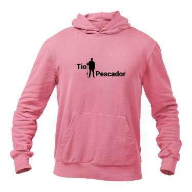 Imagem de Moletom Masculino Forrado com Capuz Pescaria Tio Pescador-Masculino