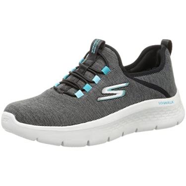 Imagem de Skechers Tênis feminino Go Walk Flex-Lucy, Preto, 6.5