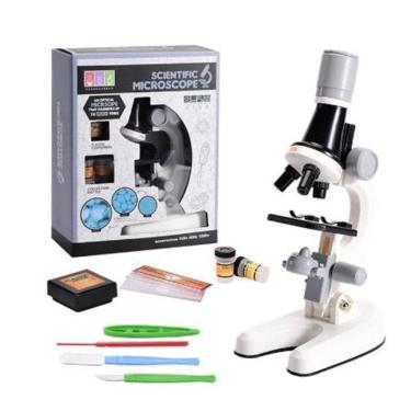 Imagem de Kit Crianças Microscópio Biológico, Laboratório Biologia,