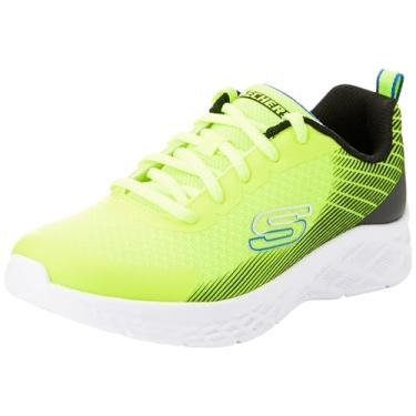 Imagem de Skechers Microspec II - Vovrix para meninos, Amarelo/preto, 16