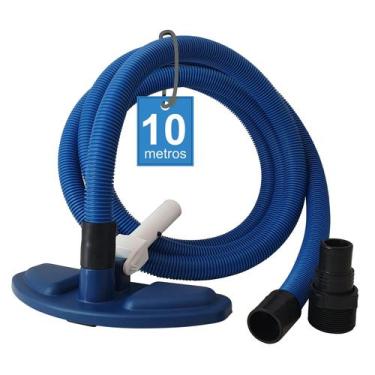 Imagem de Kit Mangueira 10 M + Aspirador - Universal - Reduz em ate 60% consumo 
